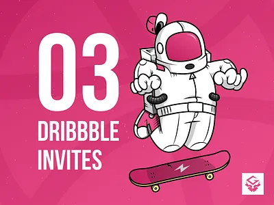 3x Dribbble Invites! dribbble dribbble best shot invite member player