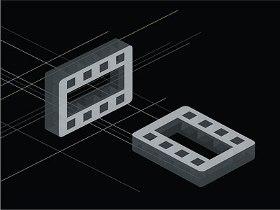 Signature element: Media art direction branding camtasia graphic design illustration isometric techsmith vector