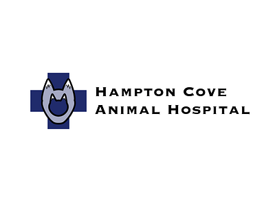 Nineteen of Thirty Logos Challenge design hamptoncoveanimalhospitallogo logo logodesign thirtylogos thirtylogoschallenge