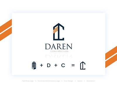 Dribbble construction company logo design