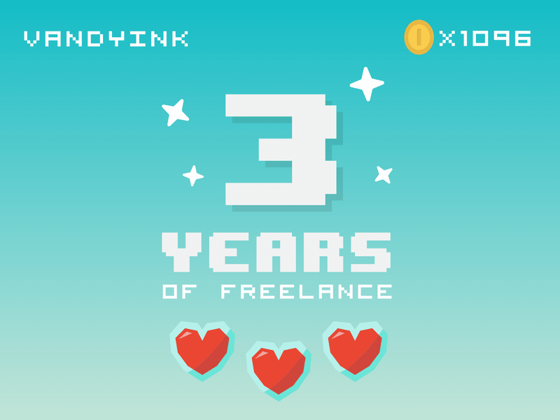 Year 3 anniversary illustration mario pipe vector video game