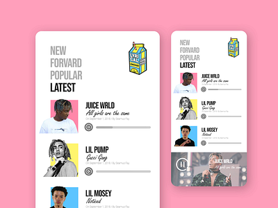 Lyrical Lemonade bio black white branding cosmos cosmos digital design rose typography ui