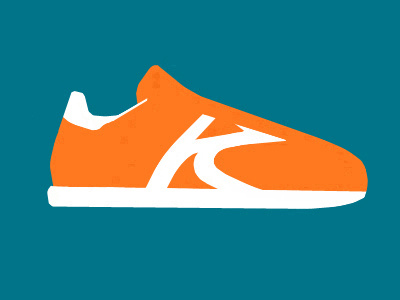 K Logo brand k logo shoes