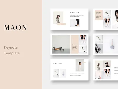 MAON - Keynote Template business clean creative ecommerce elegant feminine keynote keynote presentation keynote template keynote templates layoutt minimal modern powerpoint presentation simple slides slideshow template templates