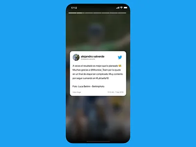 Maybe With Tweets - Peleton 0.1 app cycling peleton stories tour tour de france tweet twitter uci vuelta