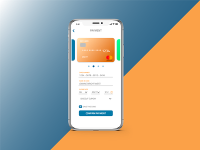 Daily UI #002 Credit Card Checkout 002 app checkout page clean credit card daily ui ui