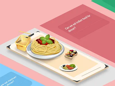 AR Grocery Shopping App - Graphic branding clean creative design designer google interface ios landing mobile page playful ui ux
