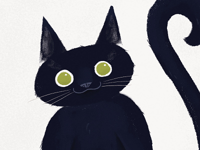 Little Bear animal cat cute illustration kitty texture