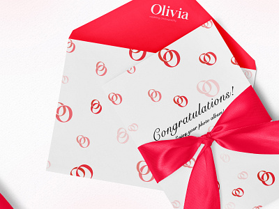 Olivia Wedding Photography brand assets brand identity branding business company branding company logo design icon identity system logo logo design logo mark modern photographer photography professional red stationery wedding