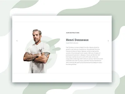 Instructors design ui web