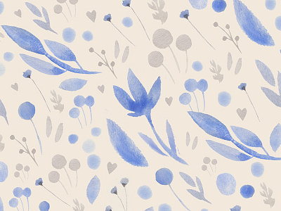 Watercolor Floral Pattern floral pattern vector watercolor watercolor floral pattern