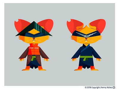 3BM animation anime character design colombian color palette design flat illustration ilustración jhonny núñez vector