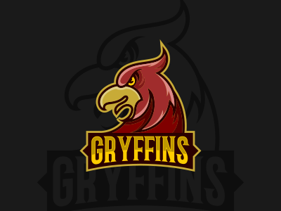 DAY 32, SPORTS. dailylogochallenge esports gryffin mascot sport