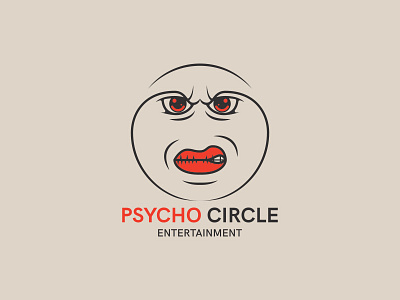 Psycho Circle Entertainment - 1/3 adobe illustrator bezzina designs brand identity graphic design illustration illustrator logo logo design logo mark logomark