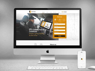 Taxi Booking Website booking design landingpage product taxi ui website