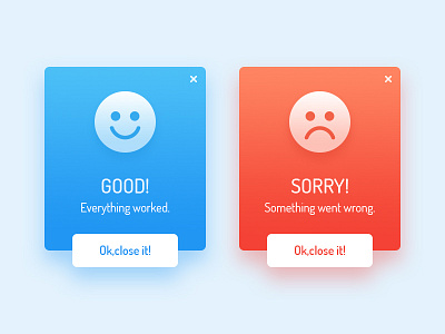 Web Page - Quick Feedback 100days app blue design flask message red ui ux