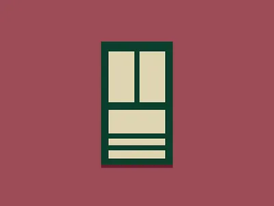 Window 6 balat city design dribbble green historical home illustration istanbul red shot wall window yellow