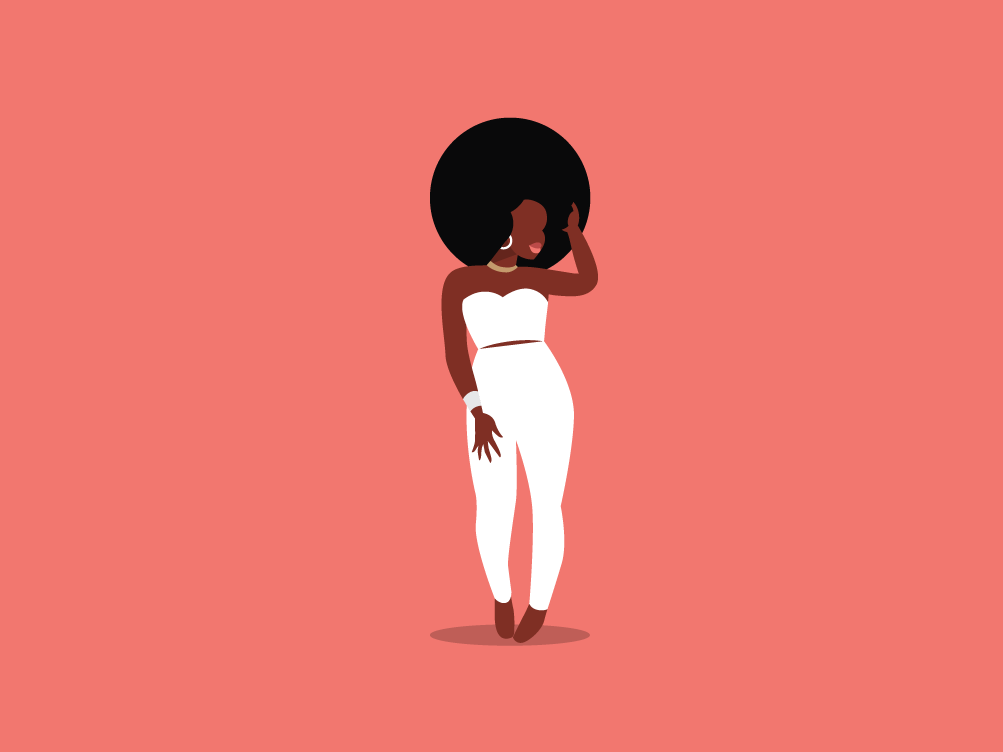 Example of Afro