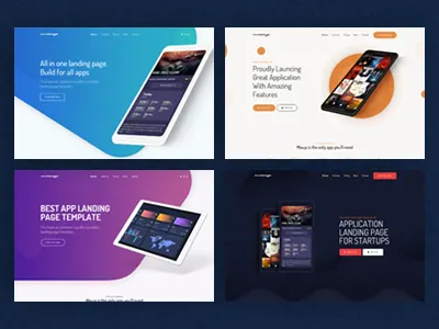 Mixup - App Landing Page app app dashboard applications landing landing design landingpage onepage webapp