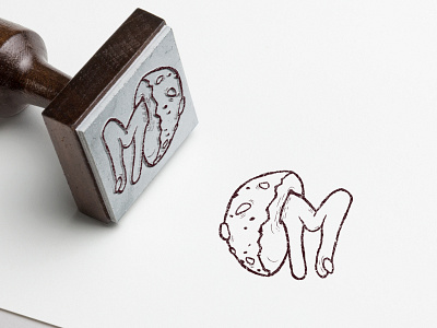 M.A.R.S. Logo branding graphic design handdrawing logo logo design mockup music artwork stamped
