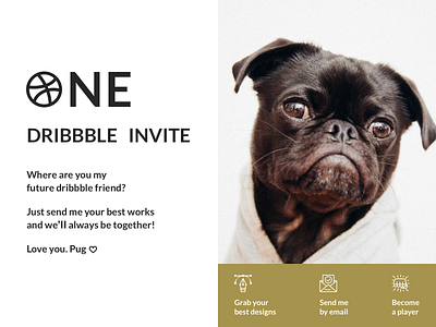 Invite Giveaway 🤩 draft drafted invite invite giveaway pug