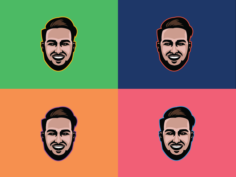 Avatar avatar face gif icon illustration logo selfie