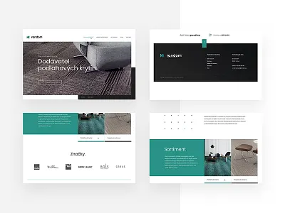 Random - Frontpage desktop ui web