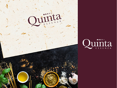 2nd proposal for “Quinta Essenza”. brand branding design dribbble food graphic graphicdesign identity inspiration inspire logo logodesign logos logotype marks minimal restaurant type typography