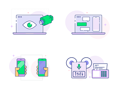 BT Icons Part I communications icons line icons privacy