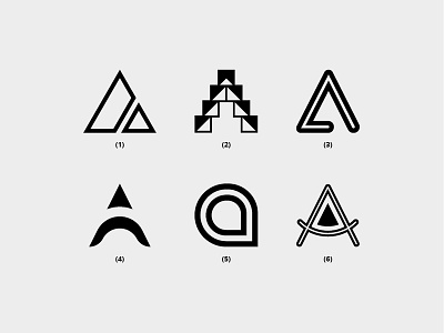 Letter A a art creative design flat font icon lettering lettermarkexploration minimal word