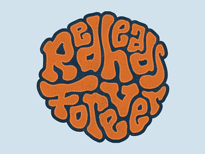 Redheads Forever custom type goodtype hand drawn type hand lettering lettering redhead