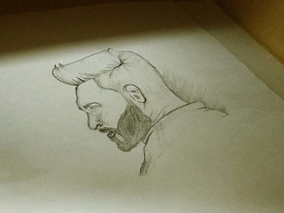 Pencil drawing drawing messi paper pencil