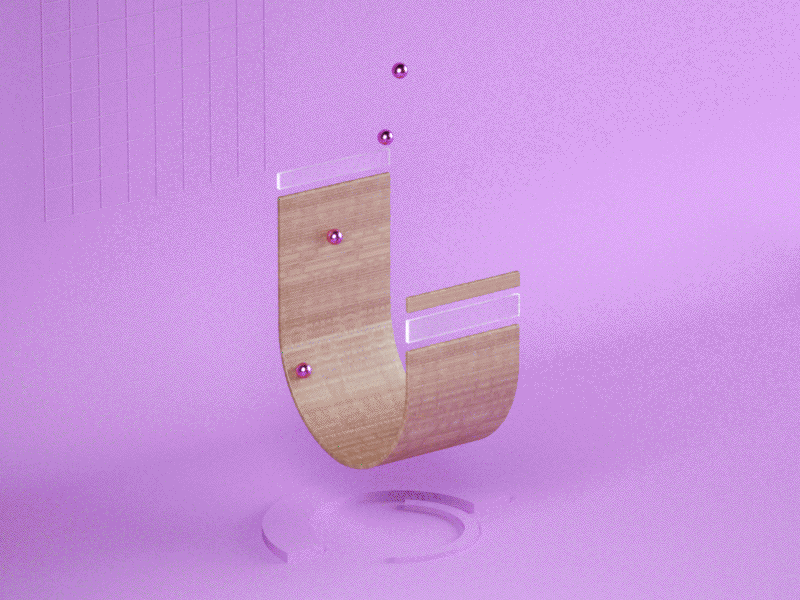 36days_O 36days o 36daysoftype 3d animation geometry illustration loop octane still life typography