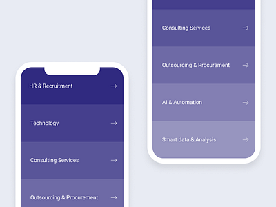 Accordion function consulting content figma gradient ios