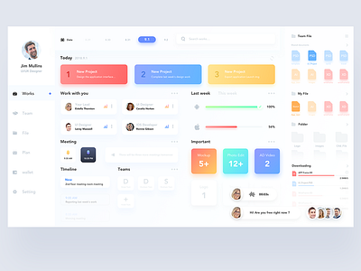 Designer team web App app color designer file simple sketch work