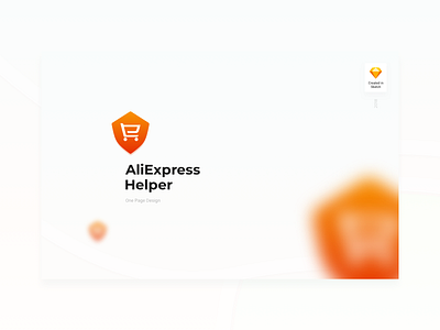 AliHelper One Page aliexpress landing design landing page landing page ui one page onepage