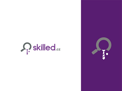 Skilled Cz design flat icon logo vector