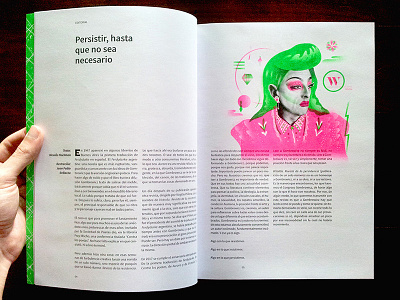 Witolda digital drag drag queen gombro illustration ilustracion photoshop revista wacom witold gombrowicz witolda