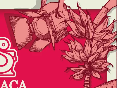 Butaca Festival official poster 2017 version illustration poster poster art poster design