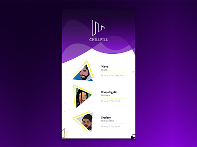 Music Player app brand branding character clean design flat icon identity illustration logo minimal mobile music music app pop culture type ui ux web