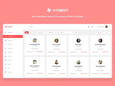 Dashboard UI 3d app dashboard ios management material design ui ux design web