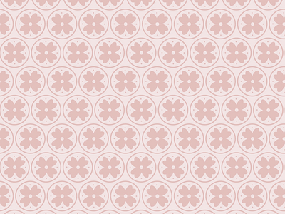 Dogwood Logo Pattern brand branding classic elegant feminine floral flower logo ornament pattern patterns pretty