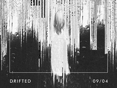 Fragment 56 abstract drifted experiment girl glitch scarry