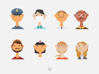 Employee Illustration character design employee illustration vector