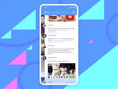Twitter App adobe photoshop adobe xd app interface ios iphone twitter ui web