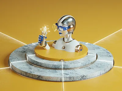 "Product Owner" Key Visual 3d art artwork basicform c4d cinema4d colorful composition creative cute design illustration octane yellow