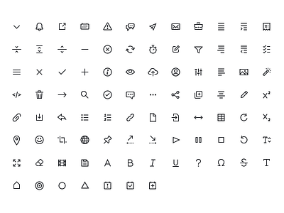 Icon Family (growing) css design family framework icon iconography illustration interface logo svg system ui ui design vector