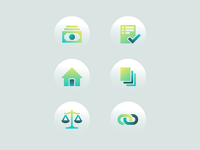 Iconograpny for e-Logistic Company gradient icon modern