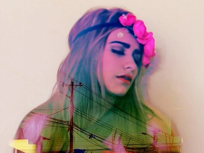 moon double exposure photoshop visual art