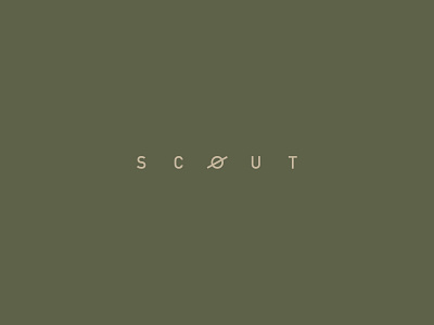 Scout boy scout hat logo minimal mountain scout scouting